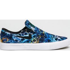 Nike - Trampki Zoom Janoski Slip. Niebieskie trampki i tenisówki damskie Nike, bez wzorów, z materiału. W wyprzedaży za 299.90 zł.