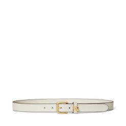 Pasek LAUREN RALPH LAUREN. Białe paski damskie Lauren Ralph Lauren, bez wzorów. Za 419.99 zł.