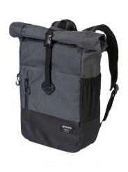 Plecak Holler z rolowanym zamknięciem 28L Meatfly. Szare plecaki damskie Meatfly, bez wzorów, z materiału. Za 271.99 zł.