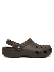 Crocs Klapki Classic 10001 Brązowy ciemny. Brązowe klapki i japonki męskie Crocs, z tworzywa sztucznego. Za 239.99 zł.