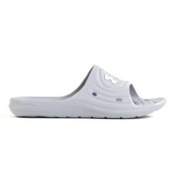 Klapki męskie Under Armour Locker IV SL. Białe klapki i japonki męskie Under Armour, z materiału. Za 108.99 zł.