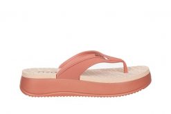 Japonki Azaleia Maria Nude, Różowy, Tworzywo - 38. Czerwone klapki damskie Azaleia, bez wzorów, z materiału, bez obcasa. W wyprzedaży za 142.49 zł.