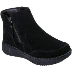 Buty Damskie Skechers Wilshire Blvd - Weekend Crush. Czarne obuwie treningowe damskie Skechers, na fitness i siłownię. Za 590.00 zł.