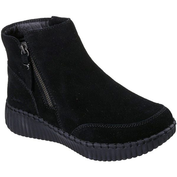 Buty Damskie Skechers Wilshire Blvd - Weekend Crush. Czarne obuwie treningowe damskie Skechers, na fitness i siłownię. Za 590.00 zł.