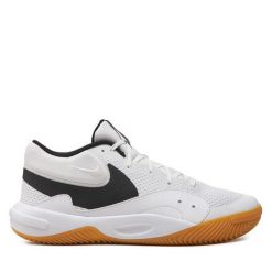 Buty halowe Nike. Białe buty sportowe na co dzień męskie Nike, bez zapięcia. Za 249.99 zł.