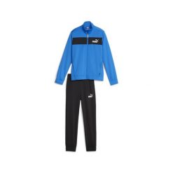 Dres Poly Rozmiar 13-14 Lata Niebieski - 589371-48. Niebieskie spodnie dresowe damskie Puma, bez wzorów, z dresówki. Za 139.00 zł.