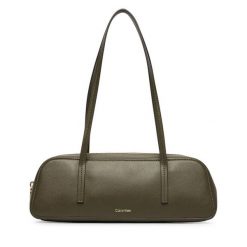 Torebka Calvin Klein. Zielone torebki klasyczne damskie CALVIN KLEIN, bez wzorów, bez dodatków. Za 489.99 zł.