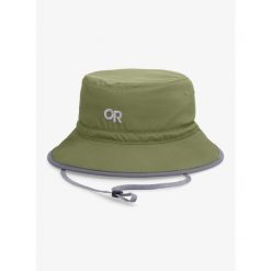 Kapelusz turystyczny Outdoor Research Sun Bucket. Zielone kapelusze damskie OUTDOOR RESEARCH, bez wzorów. Za 130.99 zł.