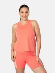 KARI TRAA Top sportowy "Mija" w kolorze pomarańczowym rozmiar: M. Pomarańczowe topy damskie Kari Traa, m, bez wzorów, z materiału, bez kołnierzyka. Za 108.99 zł.