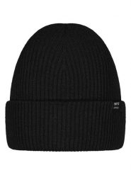 Barts Czapka "Tames" w kolorze czarnym rozmiar: onesize. Czarne czapki męskie Barts, z aplikacjami, z wełny, sportowe. Za 95.69 zł.