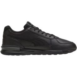 Buty Puma Graviton Sl 2 395378 01 czarne. Czarne buty sportowe na co dzień męskie z gumy, bez zapięcia, trekkingowe. Za 362.46 zł.