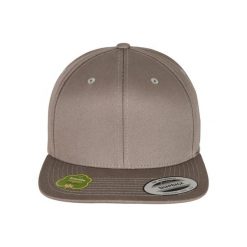 Czapka Flexfit organic cotton. Szare czapki męskie FLEXFIT, bez wzorów, z bawełny. Za 141.50 zł.