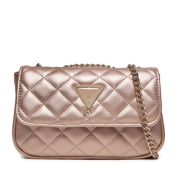 Torebka Guess. Czerwone torebki klasyczne damskie Guess, z aplikacjami, bez dodatków. Za 169.99 zł.