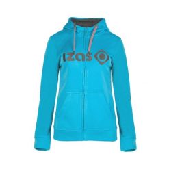 DUERO W JACKET Bluza z kapturem i zamkiem błyskawicznym – wygoda i styl z możliw. Niebieskie bluzy sportowe damskie IZAS, l, bez wzorów, bez ramiączek, z kapturem. Za 226.04 zł.