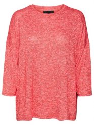 Vero Moda Sweter w kolorze czerwonym rozmiar: M. Czerwone swetry klasyczne damskie Vero Moda, m, bez kołnierzyka. Za 57.20 zł.