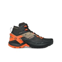 Buty trekkingowe Garmont 9.81 Onyx GTX Mid. Czarne buty trekkingowe męskie Garmont, z gore-texu, bez zapięcia, do biegania, gore-tex. Za 886.00 zł.
