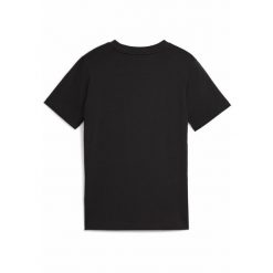 Młodzieżowa koszulka Essentials Camo PUMA Black. Czarna bluzki damskie Puma, l, bez wzorów, młodzieżowe, bez kołnierzyka, bez ramiączek. Za 89.00 zł.