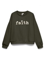 Vero Moda Bluza w kolorze khaki rozmiar: XS. Brązowe bluzy bez kaptura damskie Vero Moda, xs, z bawełny. Za 129.95 zł.