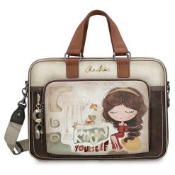 Brązowa Damska Torba Na Laptopa Anekke. Brązowe torby na laptopa damskie Anekke. Za 499.00 zł.