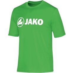 Koszulka Jako fonctionnel Promo. Zielone t-shirty sportowe męskie Jako, l, z materiału, bez ramiączek, do piłki nożnej. Za 107.50 zł.