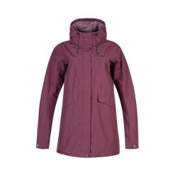 Damska kurtka wodoodporna Hannah Zafrina II. Czerwone kurtki damskie Hannah, bez wzorów, bez kaptura. Za 356.80 zł.