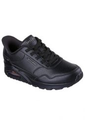 Buty sportowe damskie Skechers Uno Banksia Luxe. Czarne buty sportowe na co dzień damskie Skechers, bez wzorów, z materiału. Za 490.00 zł.