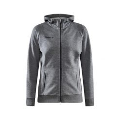 Damska bluza z kapturem Craft core soul hood. Szare bluzy z kapturem damskie Craft, xl, z bawełny. Za 404.05 zł.