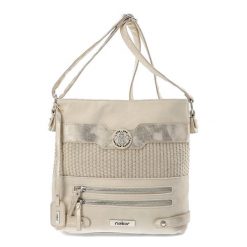 Beżowa Szykowna Torebka Damska Rieker. Brązowe listonoszki damskie Rieker, bez wzorów, bez dodatków. Za 249.00 zł.