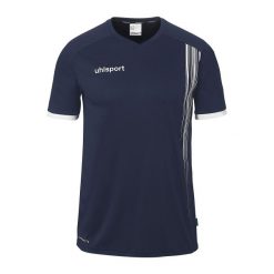 Koszulka treningowa męska Uhlsport Impulse. Białe t-shirty sportowe męskie UHLSPORT, m, bez ramiączek, do piłki nożnej. Za 214.00 zł.
