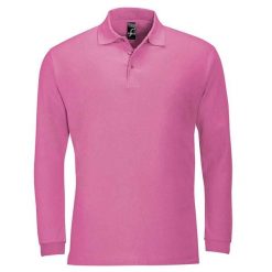 Koszulka Polo Z Długim Rękawem Dla Dorosłych Unisex Winter II. Czerwone bluzki damskie SOL'S, s, bez wzorów, casualowe, bez kołnierzyka, bez ramiączek. Za 107.99 zł.