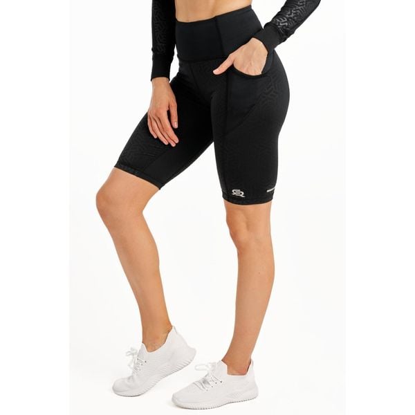Spodenki fitness damskie Rough Radical Speed X Shorts. Czarne spodenki sportowe damskie ROUGH RADICAL, bez wzorów, sportowe. W wyprzedaży za 127.42 zł.