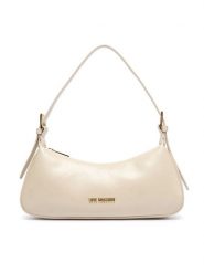 LOVE MOSCHINO Torebka JC4390PP1PKO0110 Kremowy. Białe torebki klasyczne damskie Love Moschino, bez wzorów, ze skóry, bez dodatków. Za 659.99 zł.