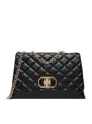 Nine West Torebka CEO-Blanca-LDA8701 Czarny. Czarne torebki wieczorowe Nine West, bez wzorów, z materiału, wizytowe, bez kołnierzyka, bez ramiączek. Za 199.99 zł.