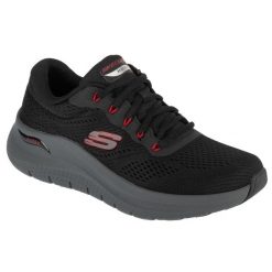 Buty sportowe Sneakersy męskie, Arch Fit 2.0 - The Keep. Czarne buty sportowe na co dzień męskie Skechers, bez zapięcia. Za 389.99 zł.