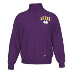 Bluza dresowa zapinana na zamek błyskawiczny Errea Graphic 49. Fioletowe bluzy bez kaptura męskie ERREA, m, z bawełny. Za 162.50 zł.