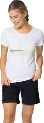 Koszulka z krótkim rękawem damska ODLO F-Dry Ridgeline T-Shirt Crew Neck. Białe topy sportowe damskie Odlo, l, bez wzorów, z materiału, bez ramiączek. Za 256.40 zł.