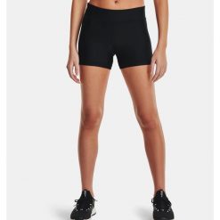 Spodenki fitness damskie Under Armour Armour Mid Rise. Czarne spodenki sportowe damskie Under Armour, s, na fitness i siłownię. Za 99.99 zł.