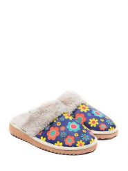 Calceo Kapcie w kolorze granatowym ze wzorem rozmiar: 38. Niebieskie kapcie damskie Calceo. Za 114.69 zł.