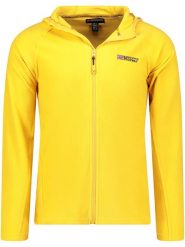 Geographical Norway Kurtka polarowa "Tugood" w kolorze żółtym rozmiar: L. Żółte kurtki męskie Geographical Norway, l, bez wzorów, z materiału, bez kaptura. Za 95.69 zł.