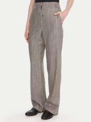 Marella Spodnie materiałowe Elodia 2523136071 Szary Regular Fit. Szare spodnie materiałowe damskie Marella, bez wzorów, z materiału. Za 969.99 zł.