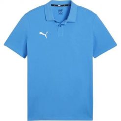 Koszulka sportowa męska Puma Team Goal Casuals. Niebieskie t-shirty sportowe męskie Puma, m, z bawełny, bez ramiączek, do piłki nożnej. Za 191.00 zł.