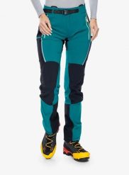Spodnie softshell damskie La Sportiva Zupo 2.0 Pant. Zielone spodnie materiałowe damskie La Sportiva, bez wzorów, z materiału. Za 731.49 zł.