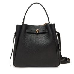 Torebka Tory Burch. Czarne torebki klasyczne damskie Tory Burch, bez wzorów, bez dodatków. Za 2,129.00 zł.