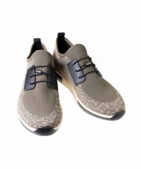 Buty męskie Leiko Como. Czarne buty trekkingowe męskie Brubeck, z dzianiny, bez zapięcia, trekkingowe. Za 129.00 zł.