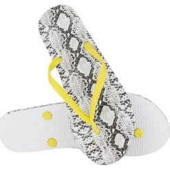 Japonki basenowe damskie klapki aqua-sport snake. Białe klapki damskie AQUA-SPORT, bez wzorów, bez obcasa. Za 25.00 zł.