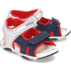 Geox Baby San. Agasim - Sandały Dziecięce - B921AB 08522 C0899 22. Buciki dla niemowląt Geox, bez zapięcia. Za 109.50 zł.