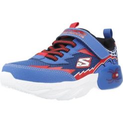 Buty SKECHERS CREATURE-CRAWLERS Niebieski. Niebieskie buty trekkingowe męskie Skechers, z materiału, bez zapięcia, trekkingowe. Za 188.99 zł.