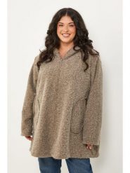 Curvy Lady Kurtka przejściowa w kolorze beżowym rozmiar: 48/50. Brązowe kurtki damskie Curvy Lady, bez wzorów, bez kaptura. Za 191.42 zł.