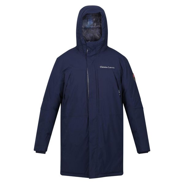 Męska Długa Wodoodporna Kurtka Z Podszewką Christian Lacroix. Niebieskie kurtki męskie Regatta, m, bez wzorów, sportowe, bez kaptura. Za 341.99 zł.