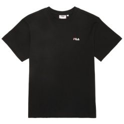 Koszulka damska Fila Lignano. Zielone t-shirty damskie Fila, l, bez wzorów, z bawełny, bez kołnierzyka. Za 79.00 zł.